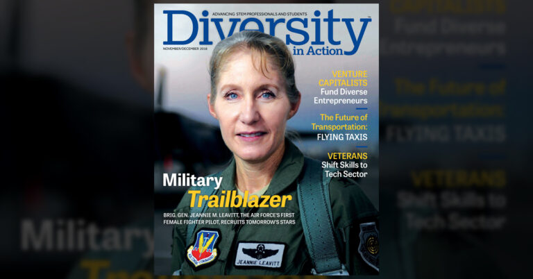 Read more about the article Diversity Magazine Nov-Dec 2018: Military Trailblazer