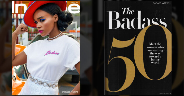 Read more about the article In Style Magazine Aug 2019 – The Badass 50